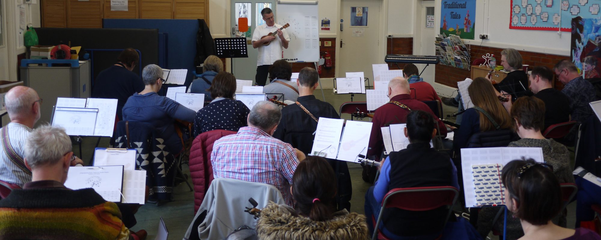 Group Ukulele Class - John Caudrey